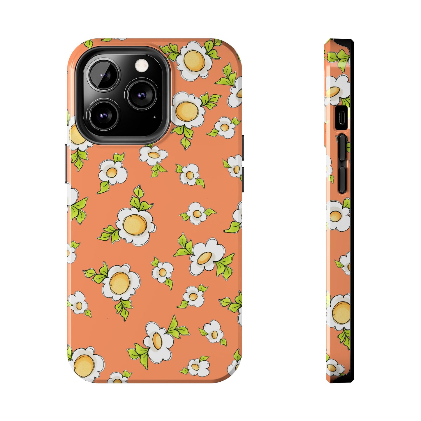 Daisy Love Orange Phone Case