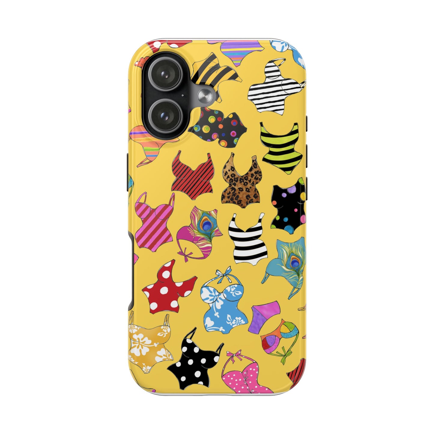 Assorted Suits Yellow Phone Case