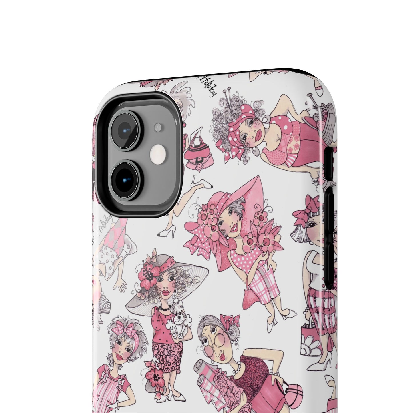 Parisians White Phone Case