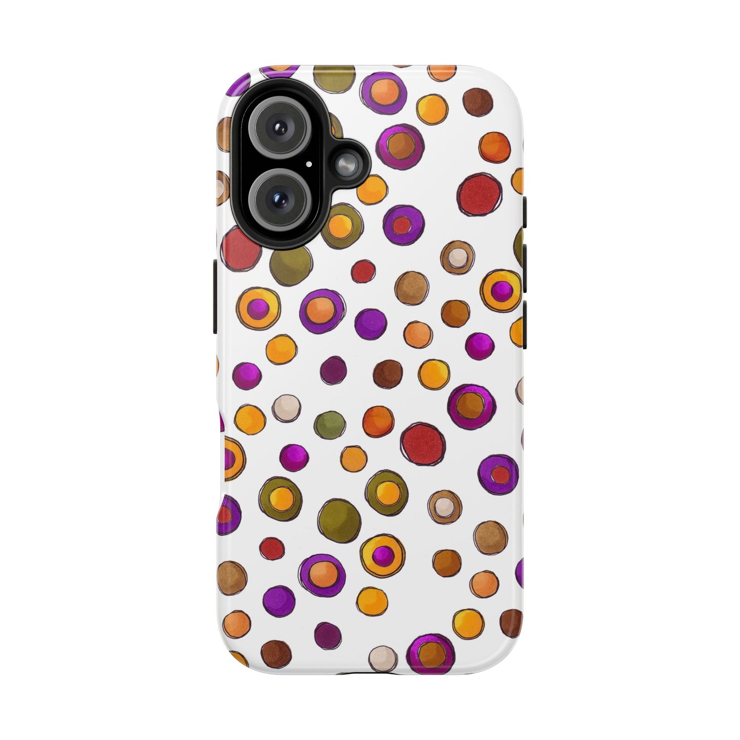 Sesame Dot White Phone Case