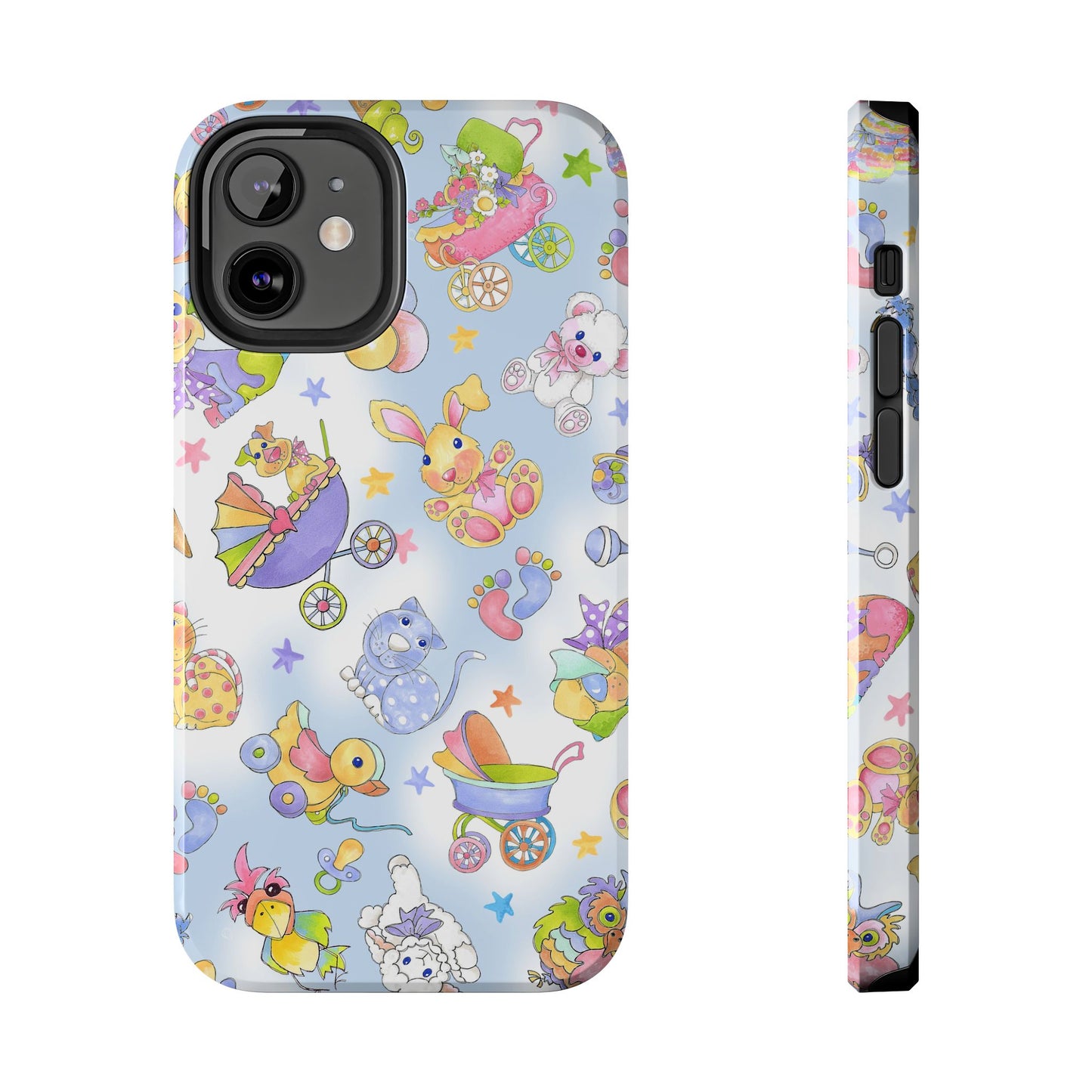 Busy Baby Blue Sky Phone Case