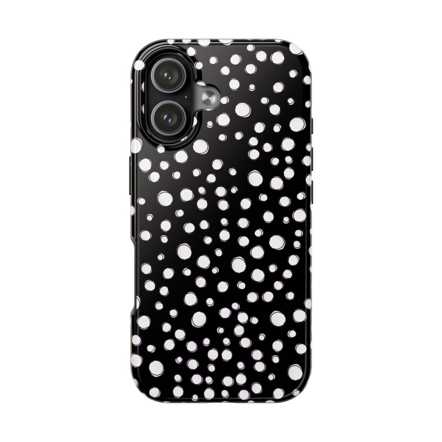 Pot Dots Black Phone Case