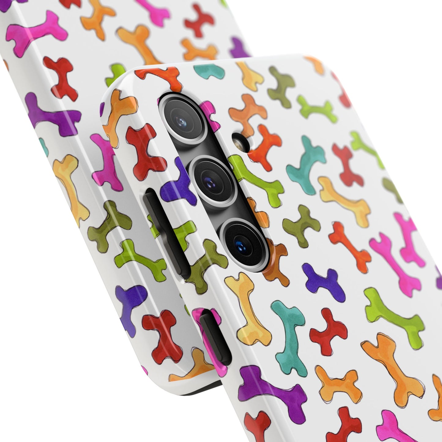 Happy Bones White Phone Case