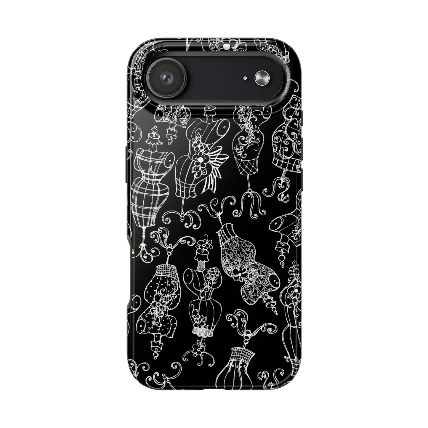 Mannequinique Black / White Phone Case