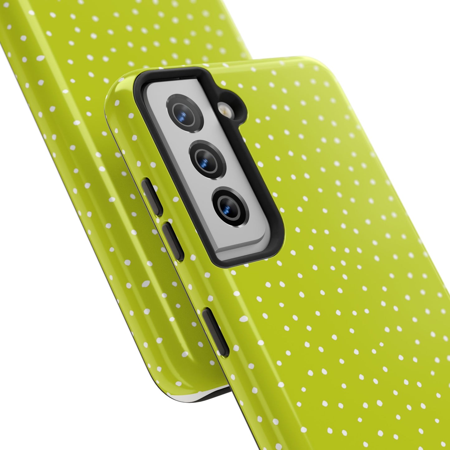 Dinky Dots Lime / White Phone Case