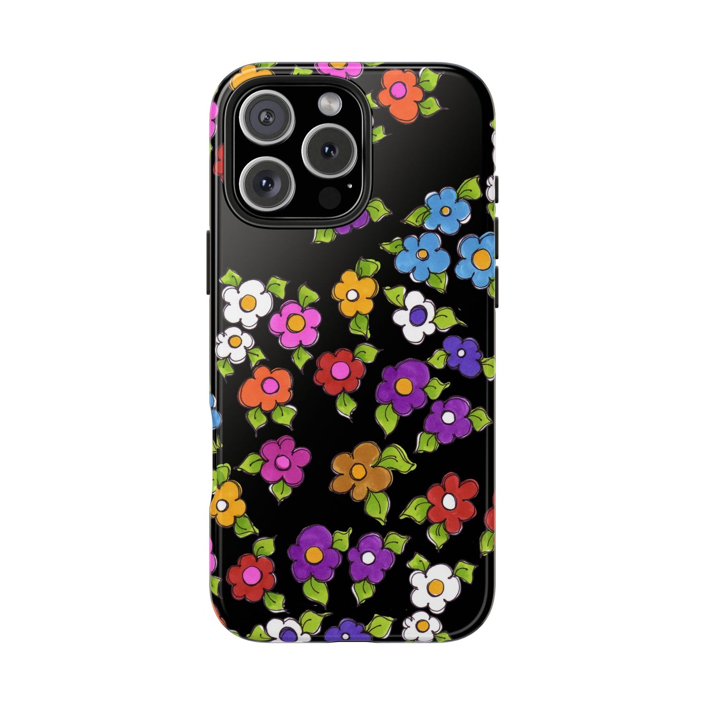 Fancy Dog Daisies Phone Case