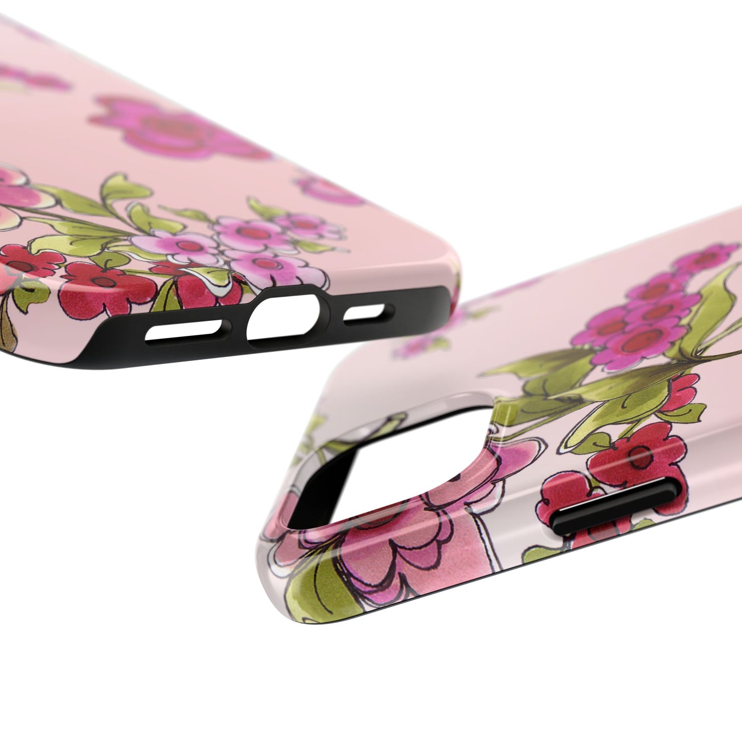 Jumbo Floral Pink Phone Case