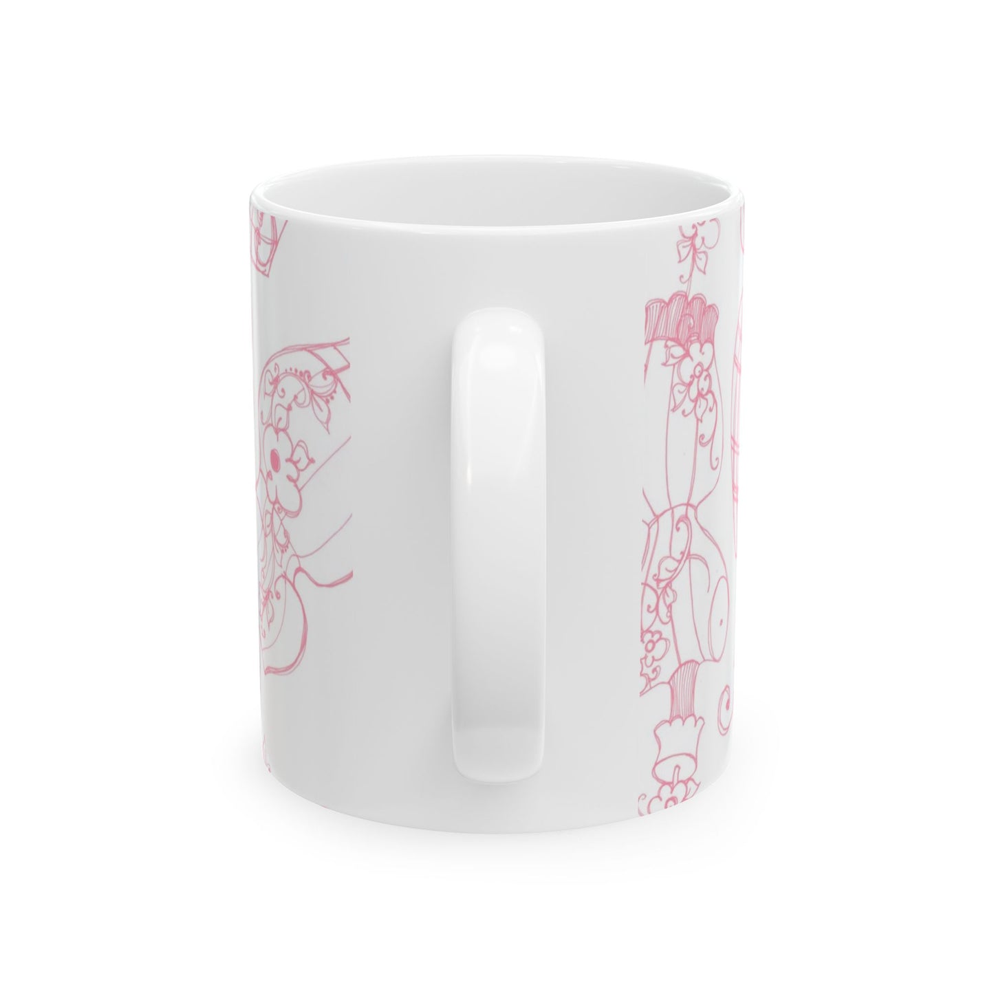 Mannequinique White / Pink Cup