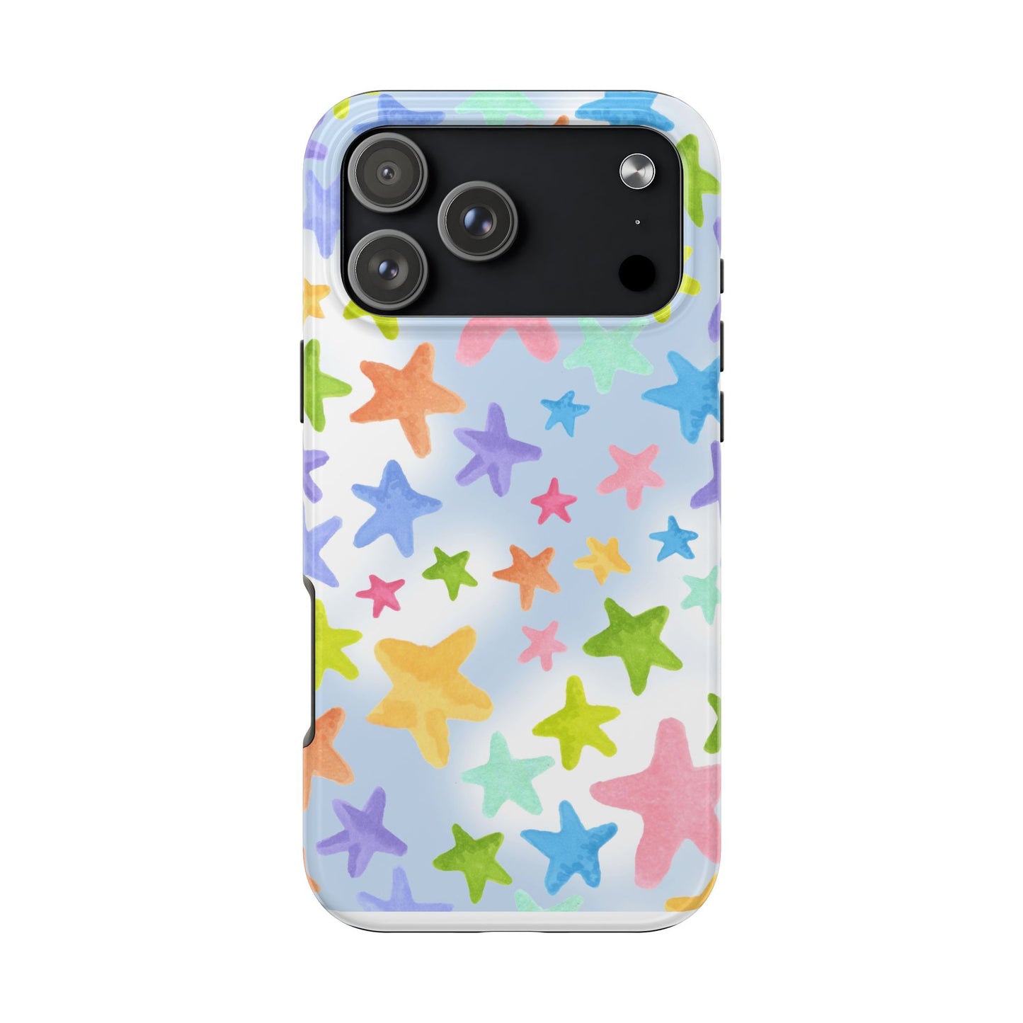 Happy Stars Blue Sky Phone Case