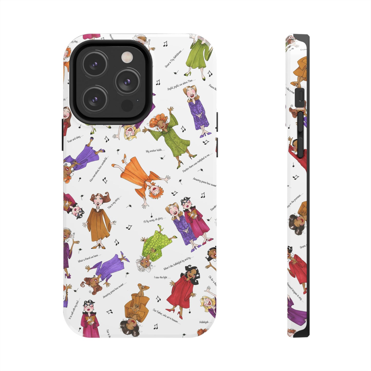 Sing it Sister White Phone Case