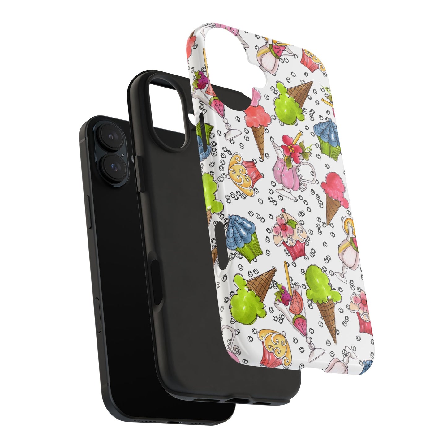 Resort Food White Phone Case