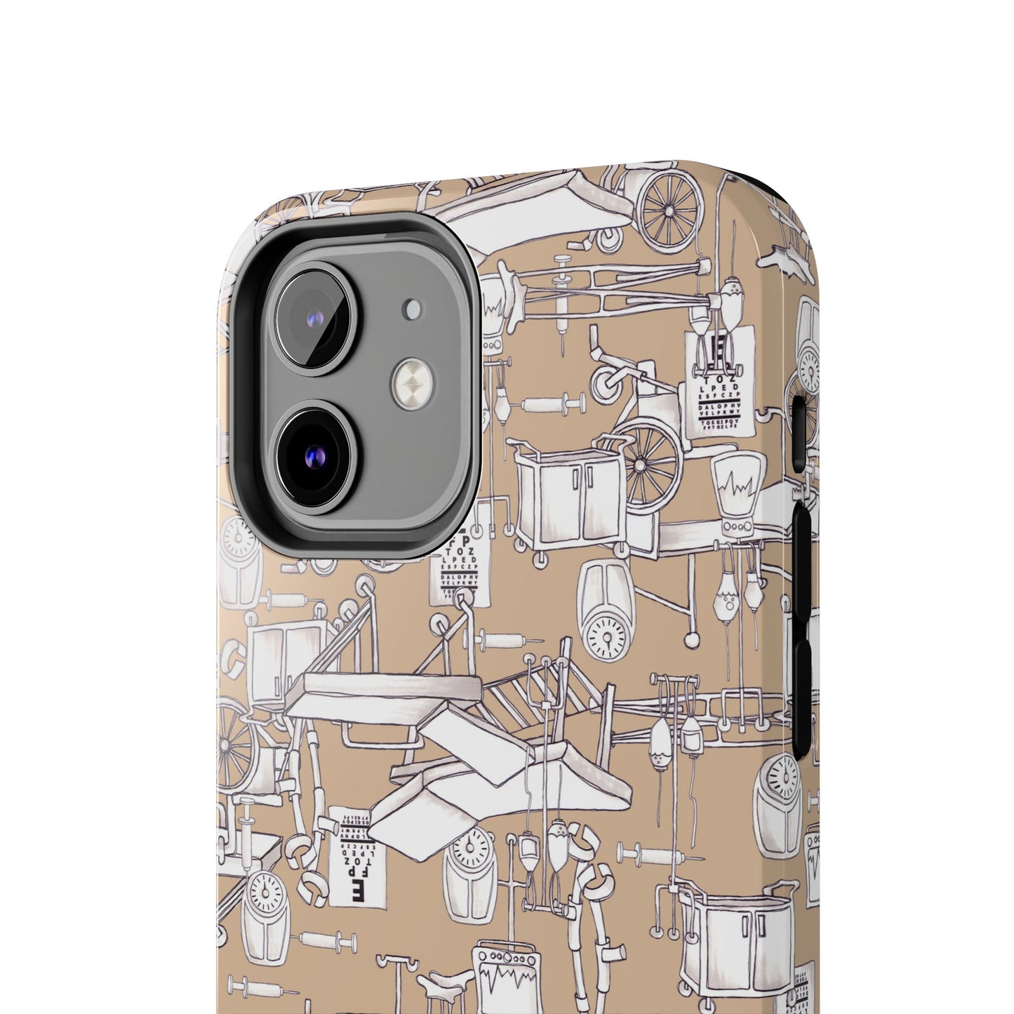 Essentials Khaki / White Phone Case
