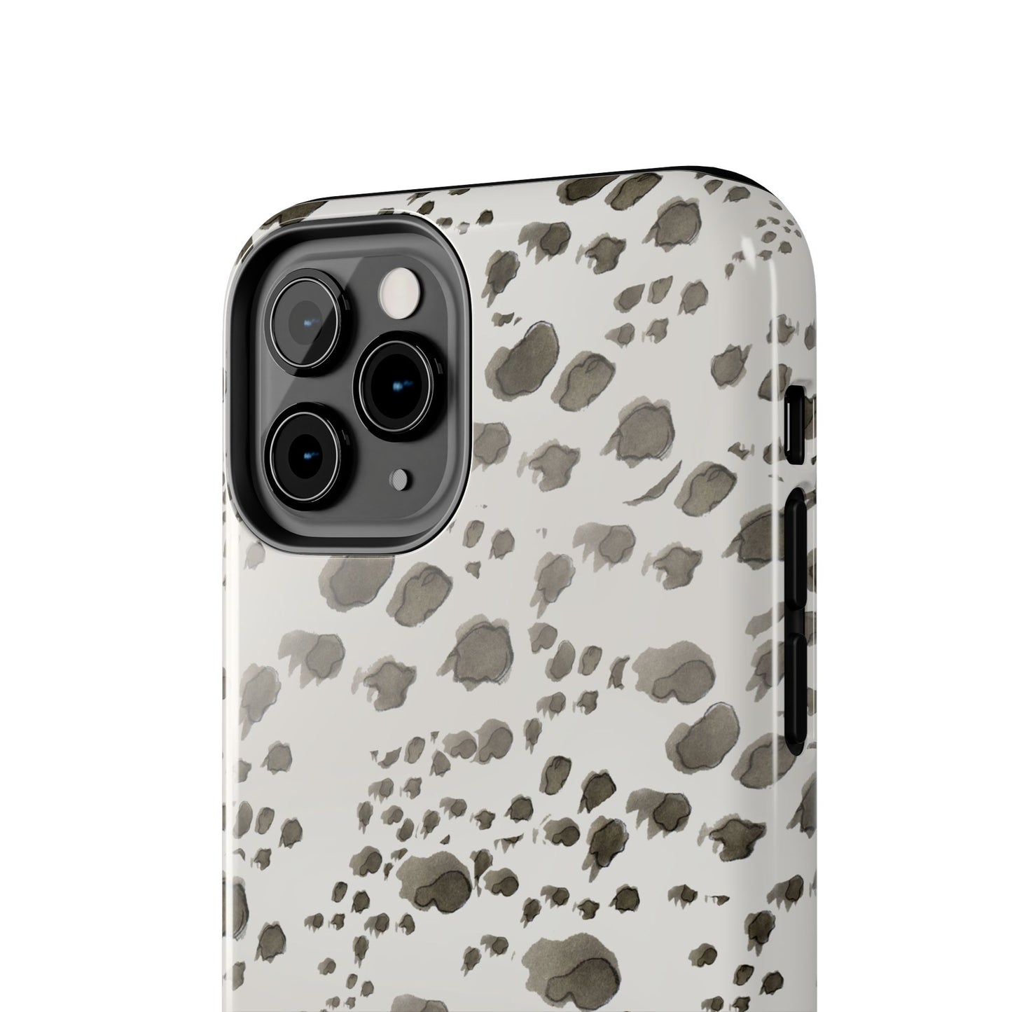 Kitty Dots Gray Phone Case