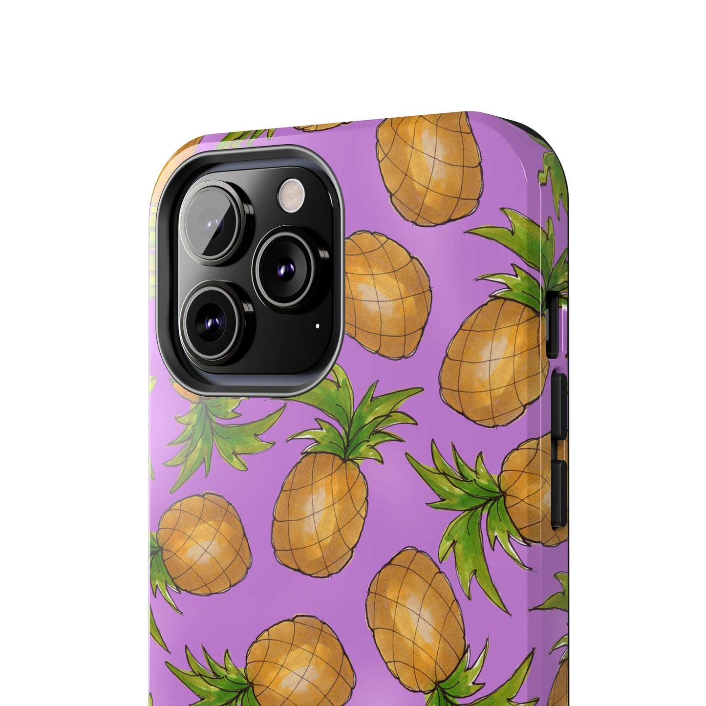 Pineapple Toss Lilac Phone Case