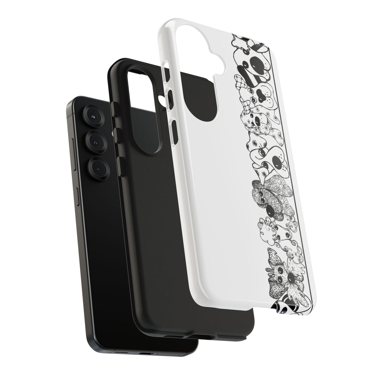 Doggie Dear Border Phone Case