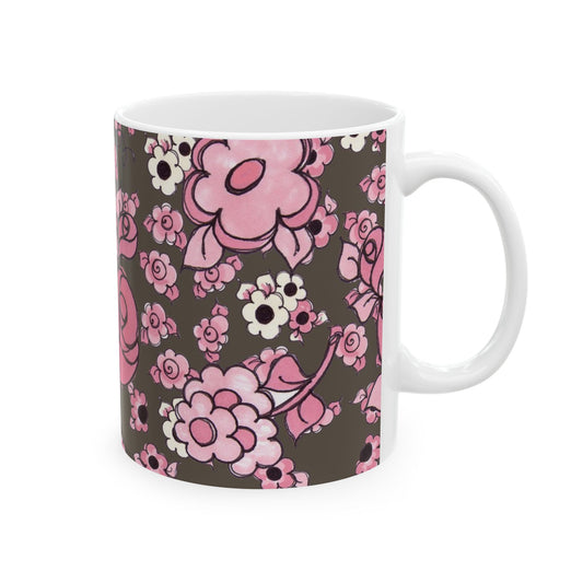 Profuse Posies Mocha Cup