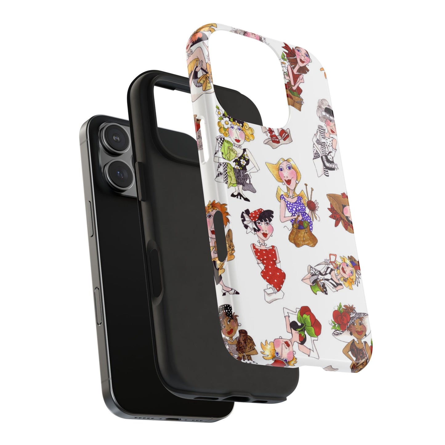 Creative Toss White Phone Case