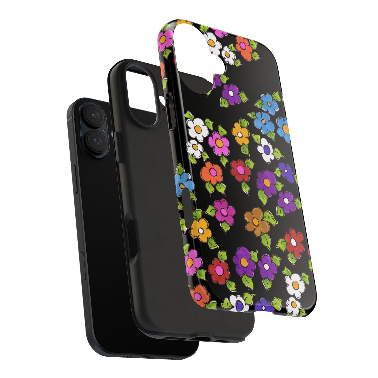 Fancy Dog Daisies Phone Case