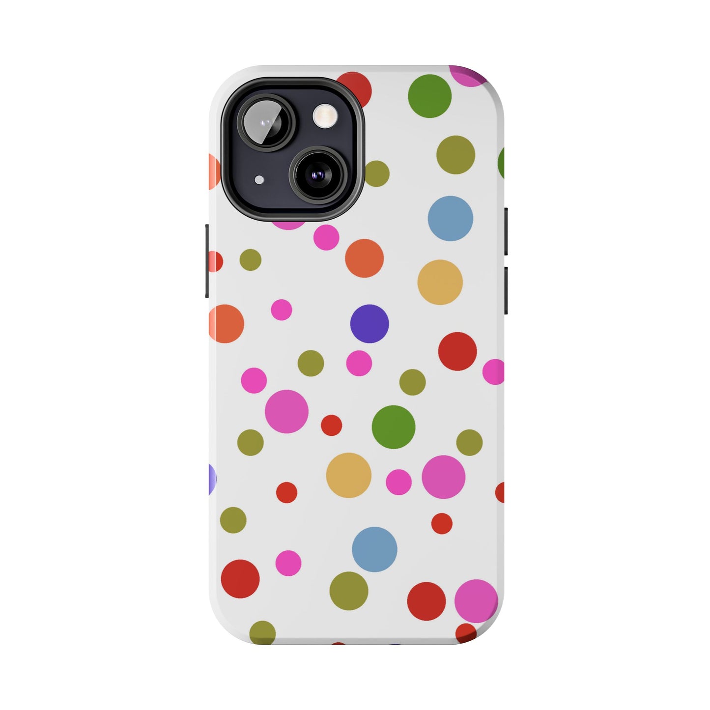 Dot Assortment White Phone Case