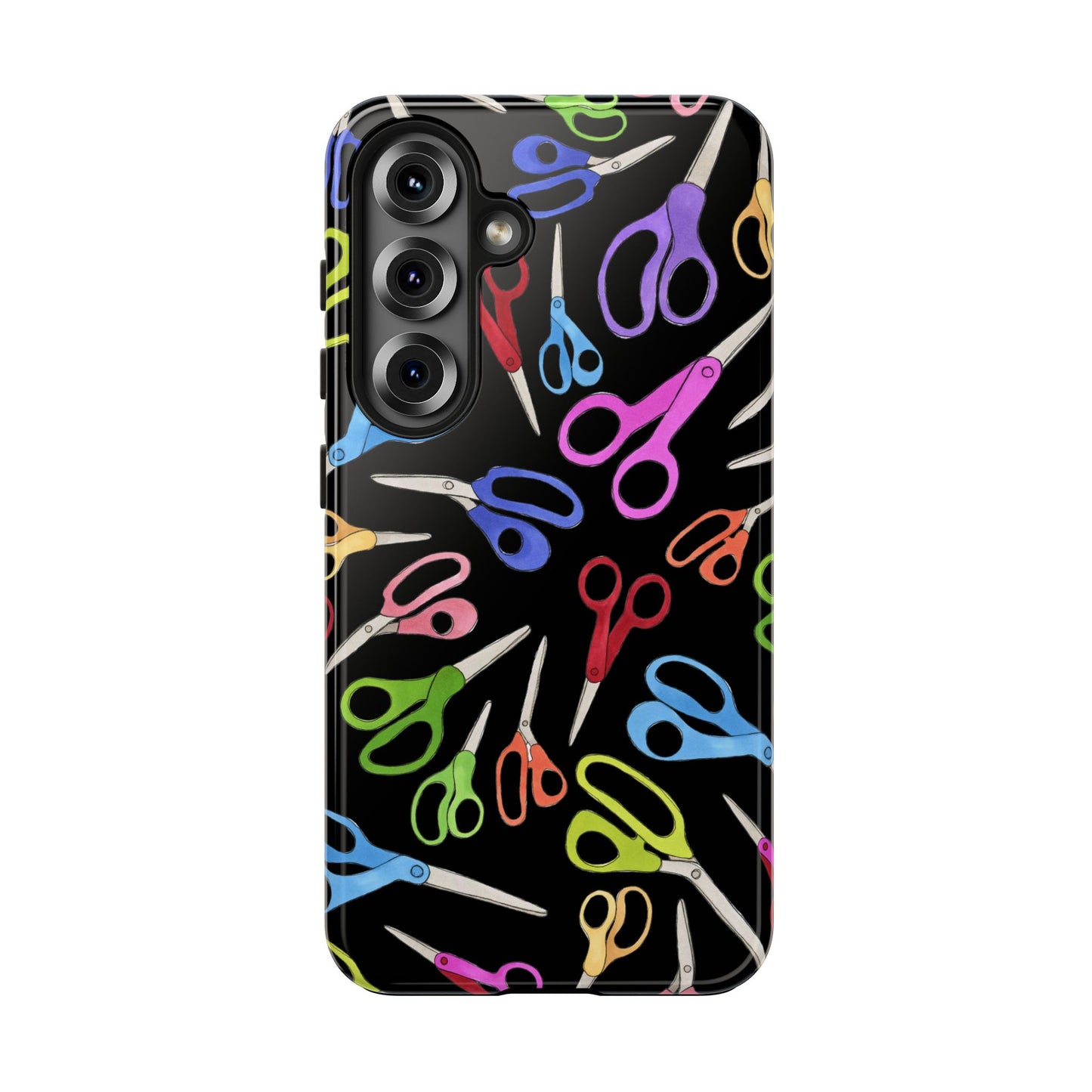 Shear Fun Black Phone Case