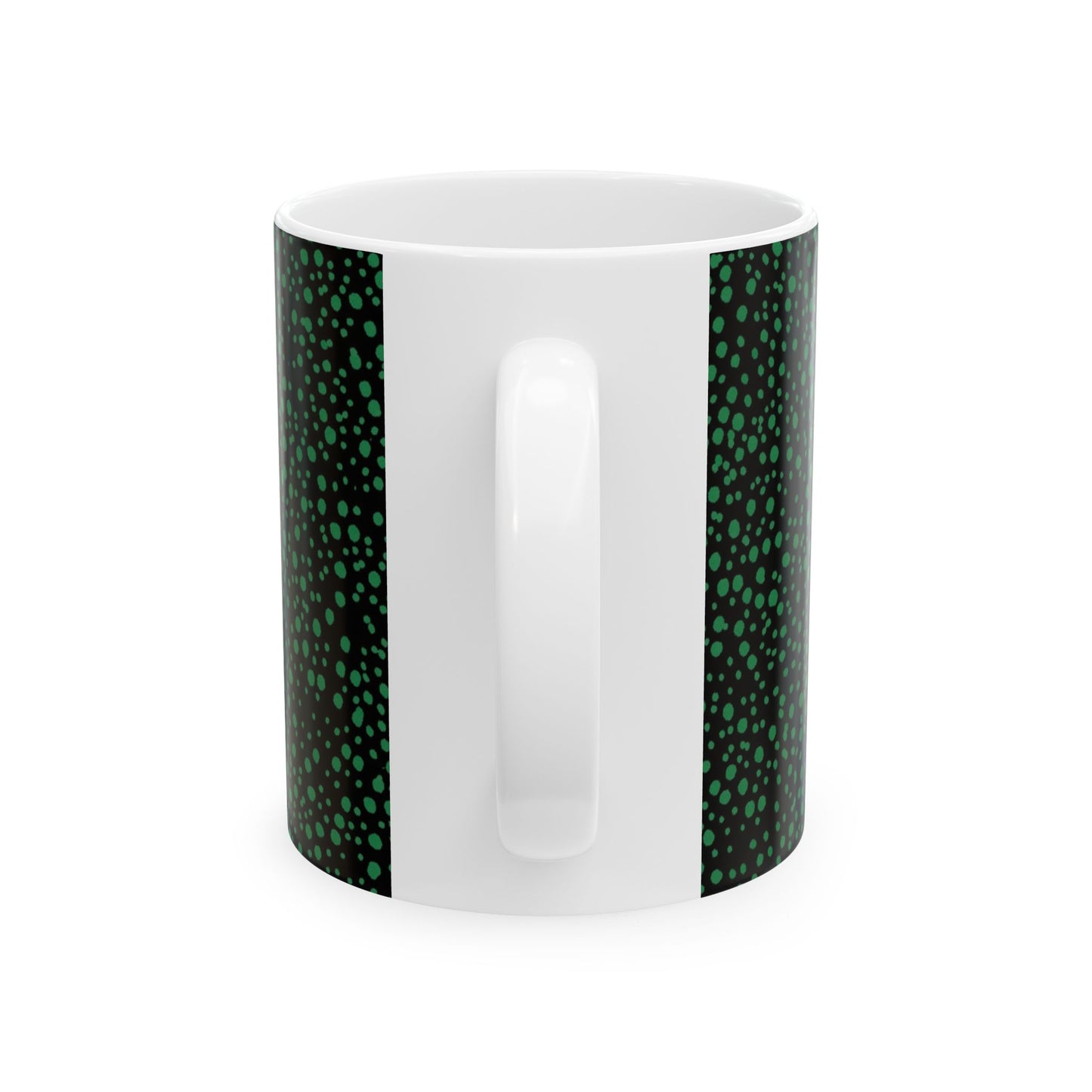 Confetti Black / Green Cup