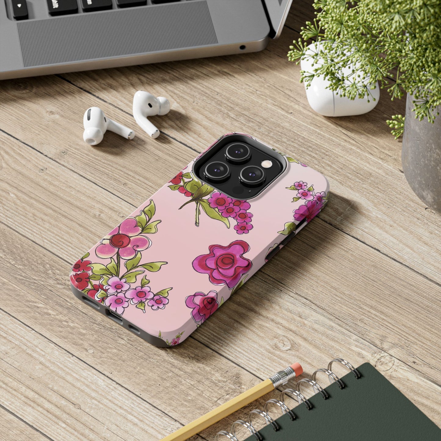 Jumbo Floral Pink Phone Case
