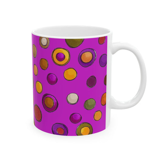 Double Dots Fuchsia Cup
