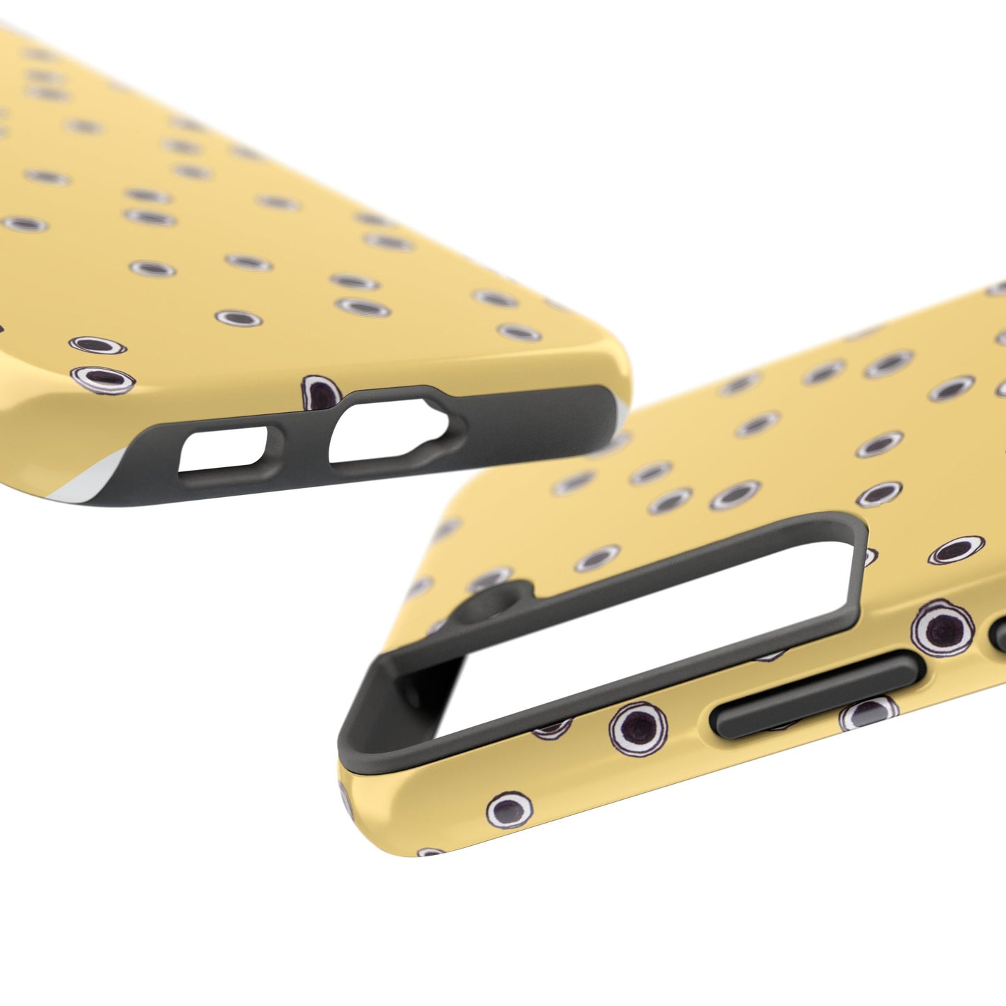 Halo Dots Yellow Phone Case