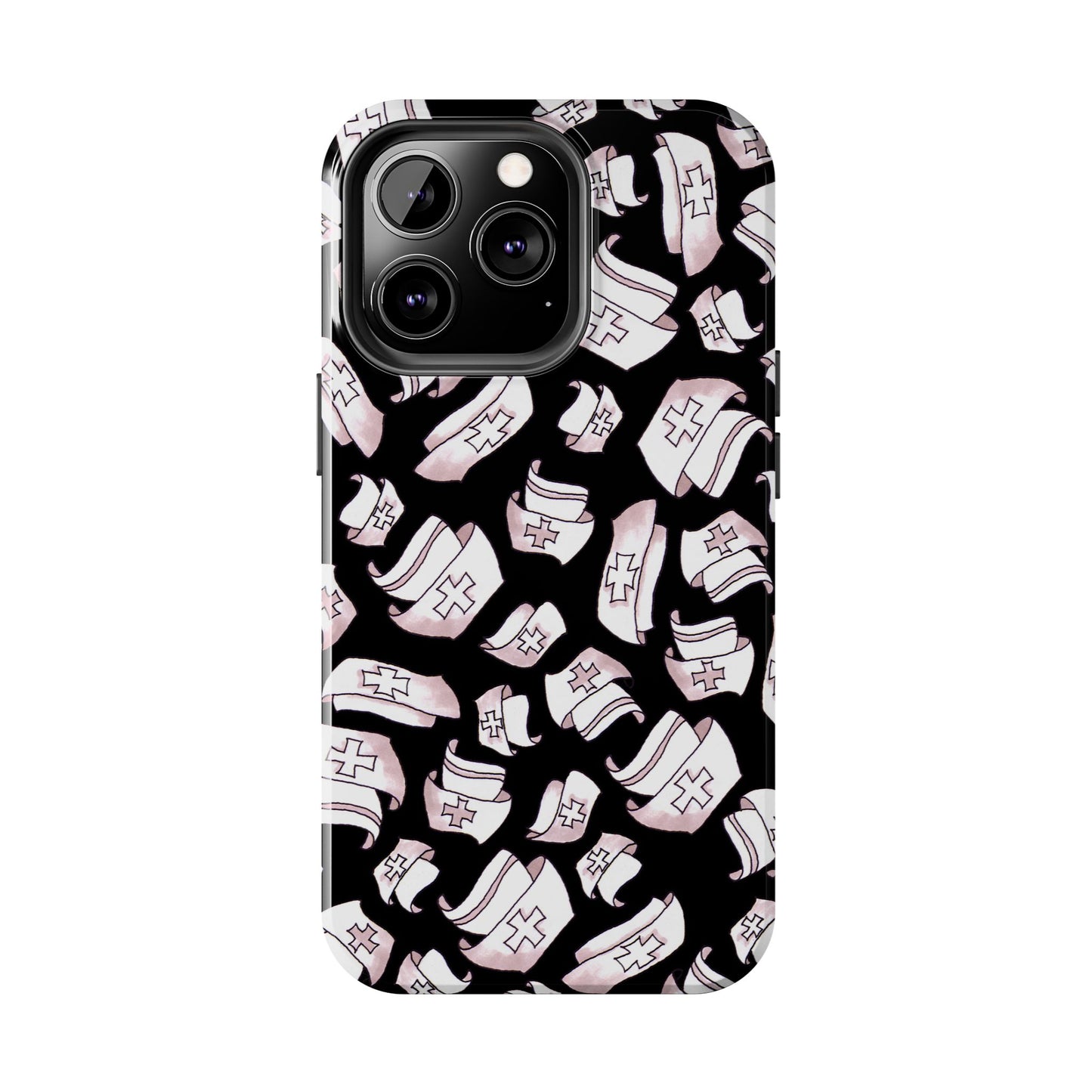 Happy Hats Black Phone Case