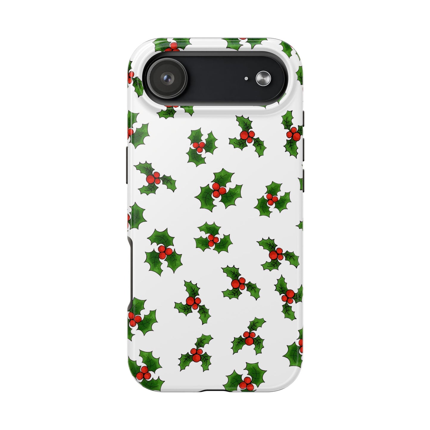 Lotsa Holly White Phone Case