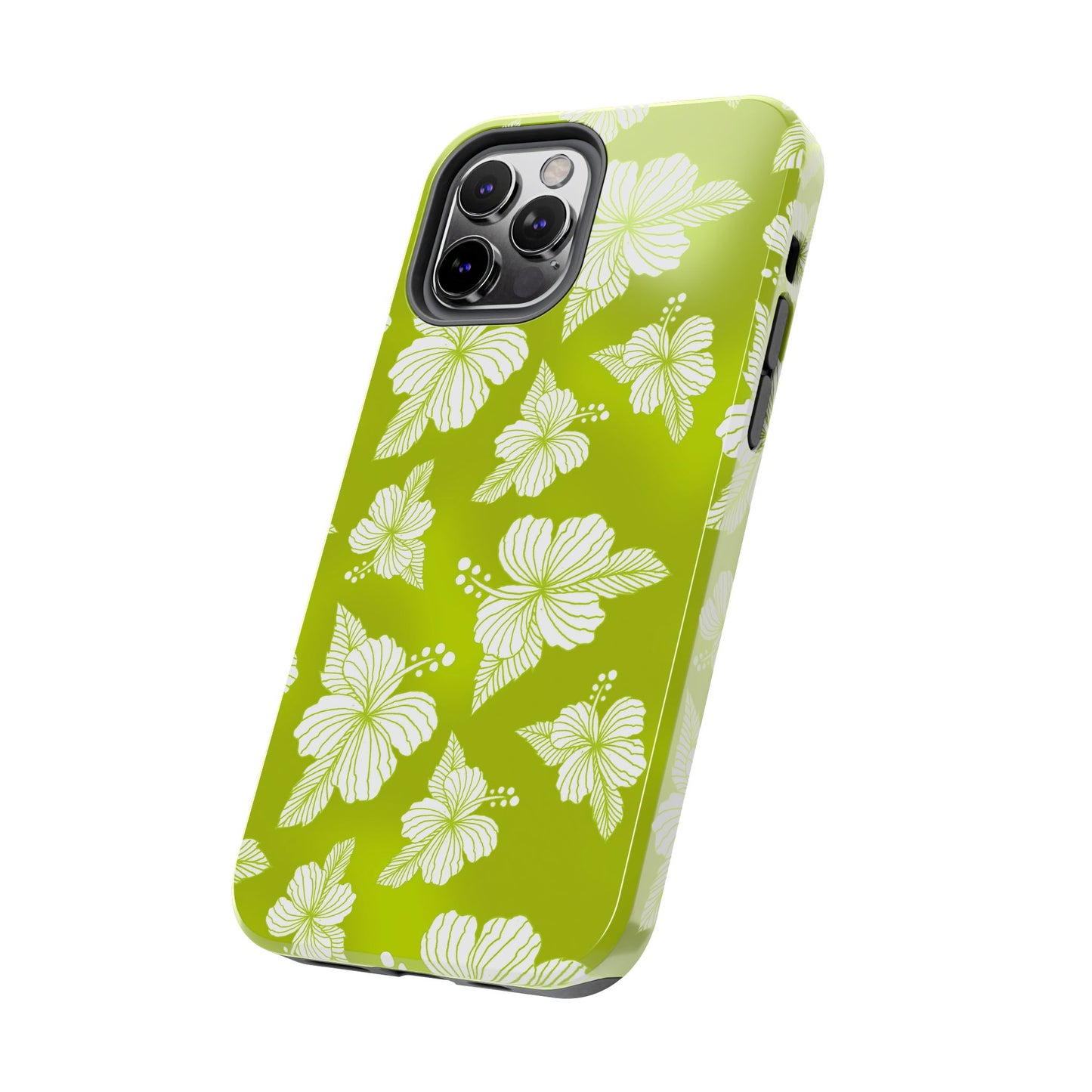 Hibiscus Green Phone Case