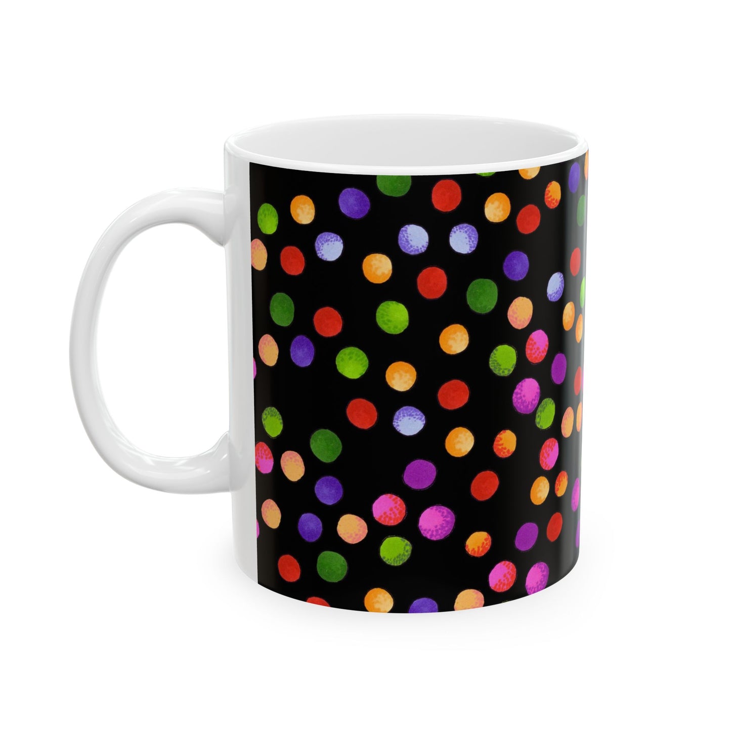 Big Fun Dots Black Cup