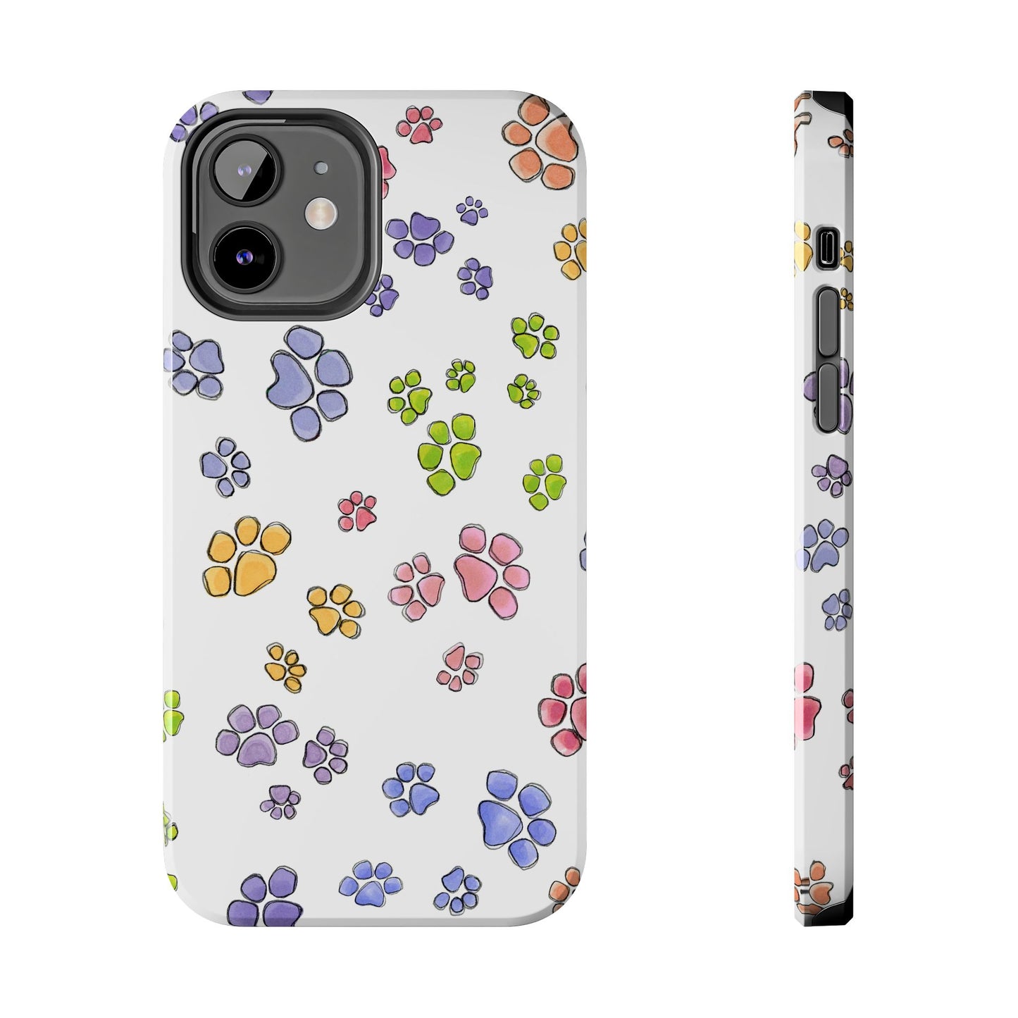 Pastel Paws Phone Case