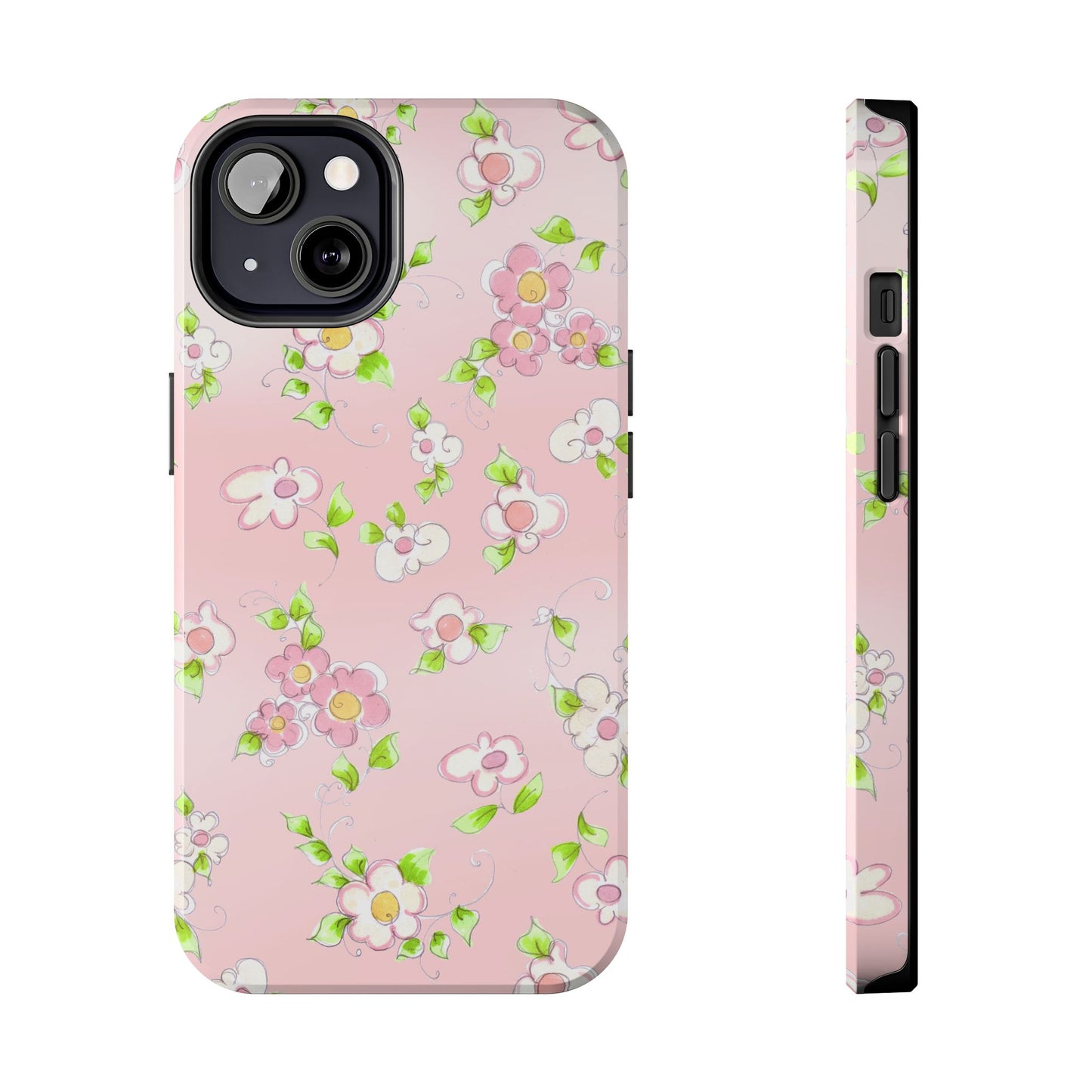 Precious Posies Pink Phone Case