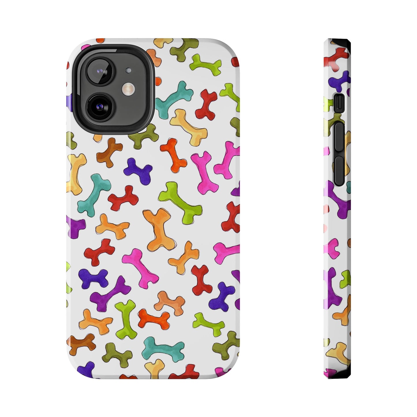 Happy Bones White Phone Case