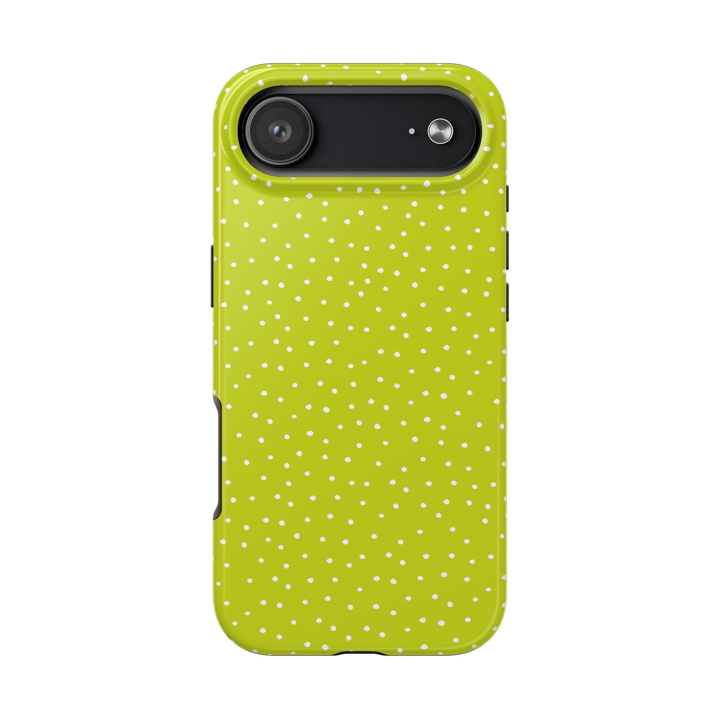 Dinky Dots Lime / White Phone Case