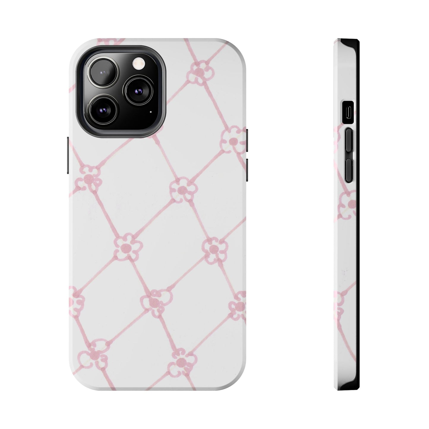 Flower Model Scroll Phone Case