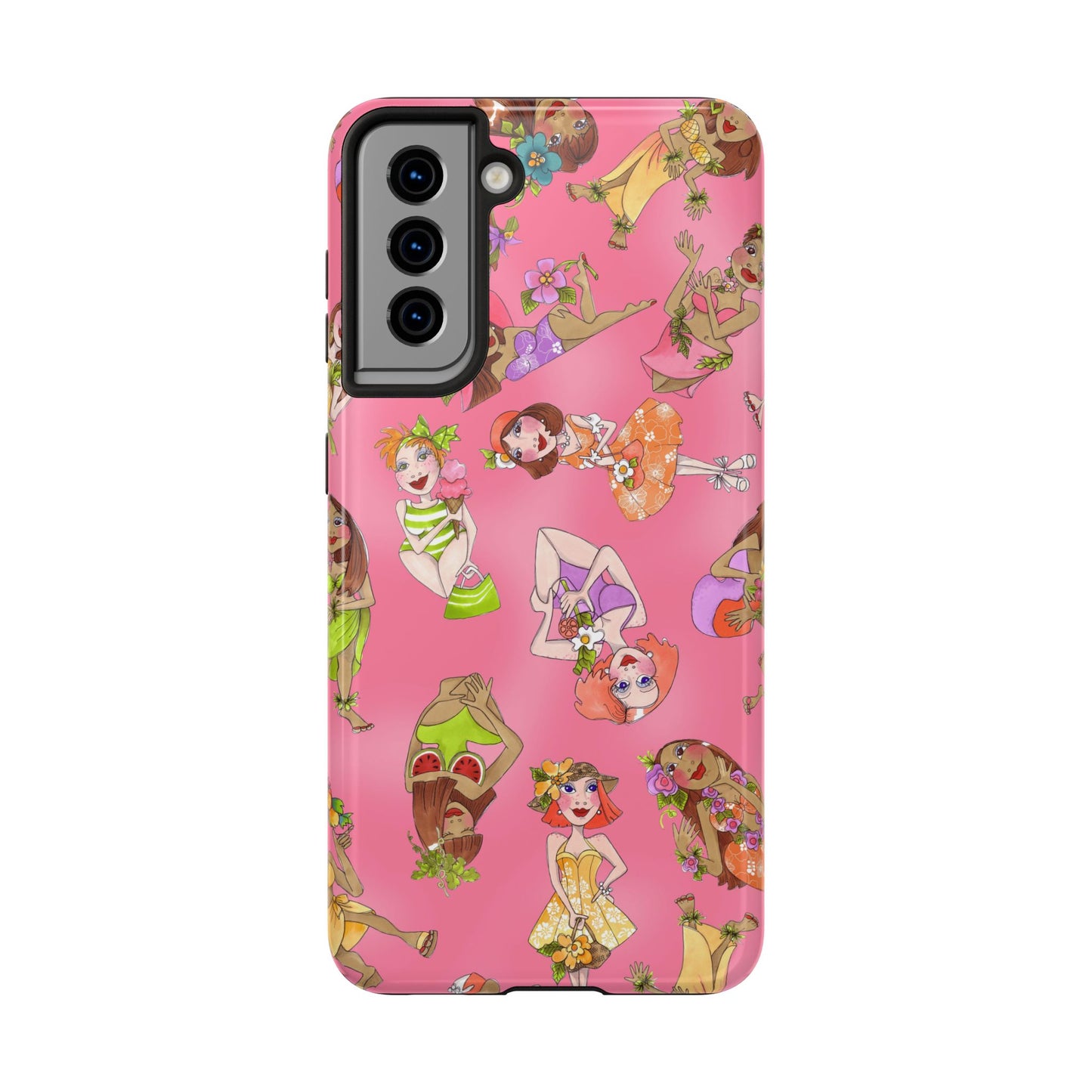 Island Toss Pink Phone Case