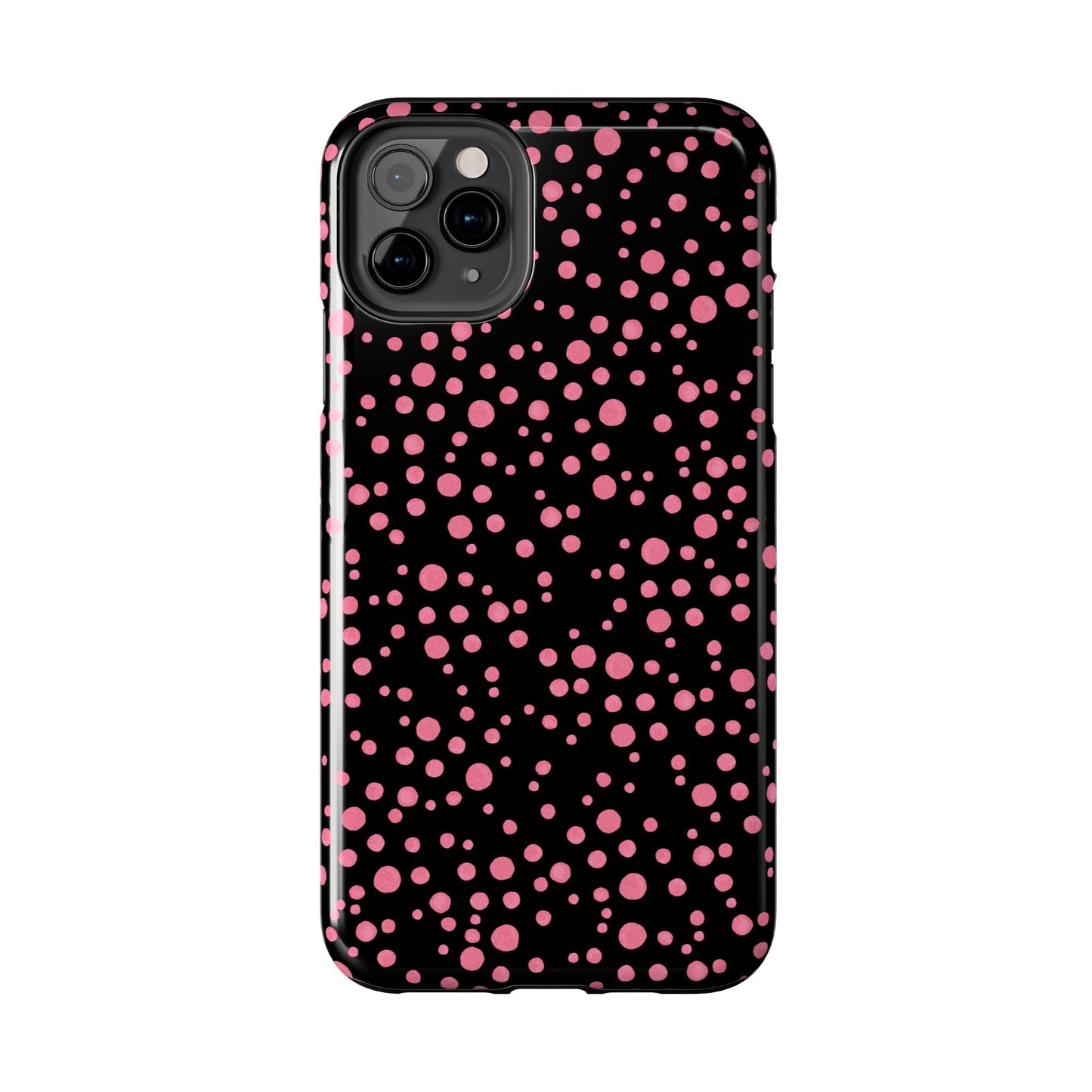 Balloon Dots Black / Pink Phone Case