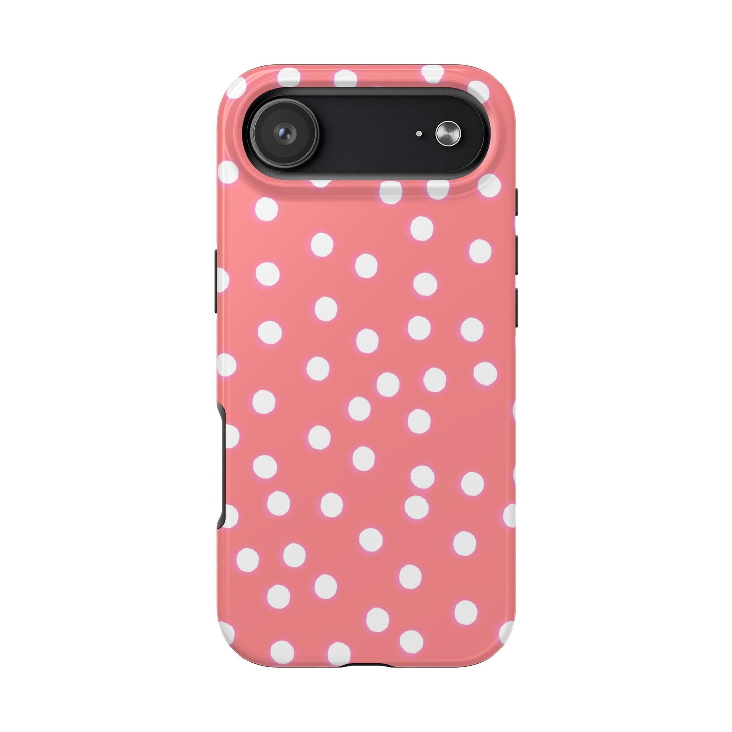 Plump Dots Coral Phone Case
