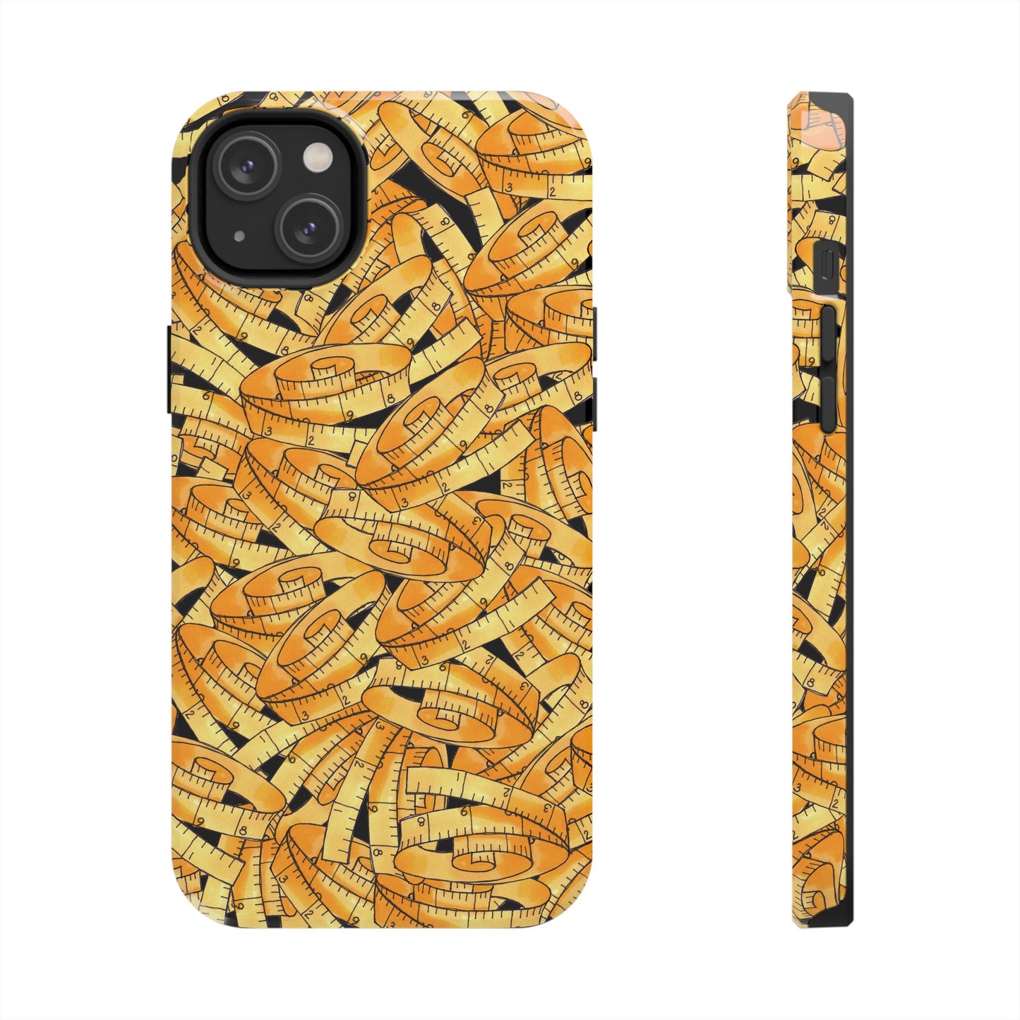 Tape Storm Black / Yellow Phone Case