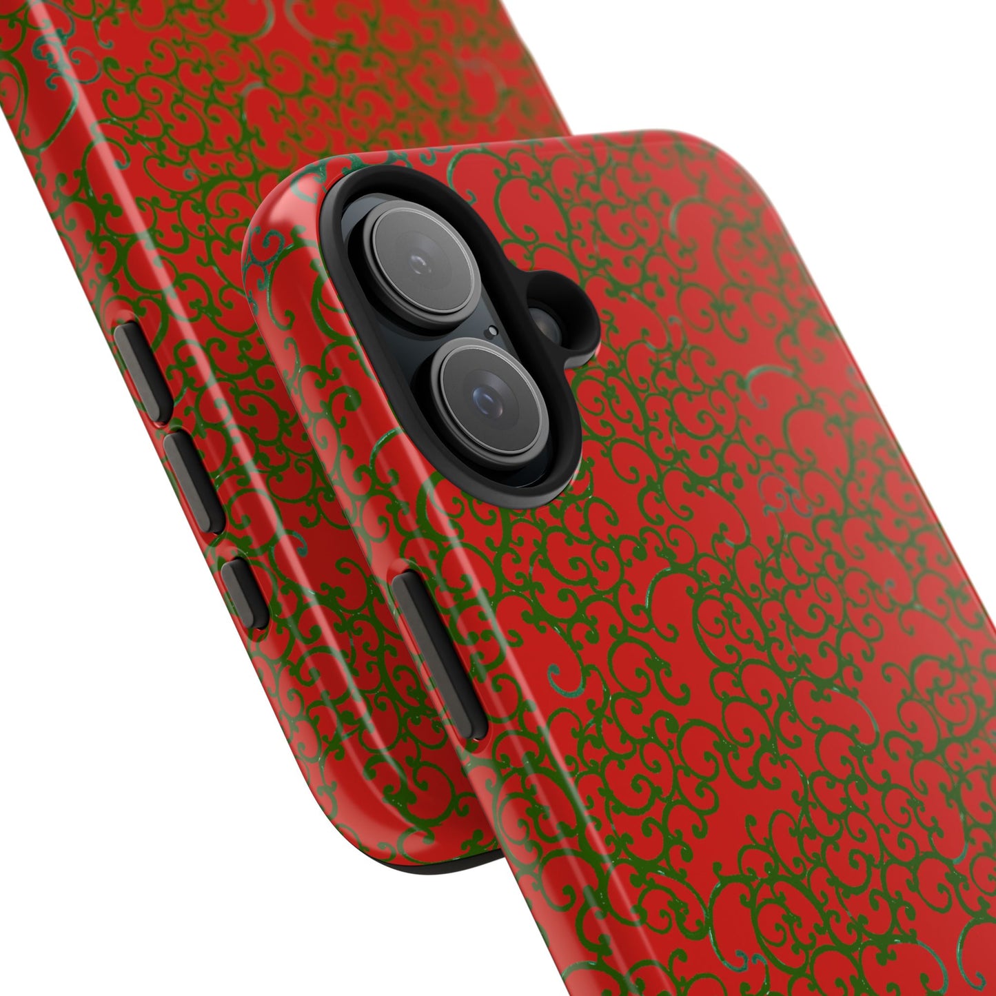Scrollie Red / Green Phone Case