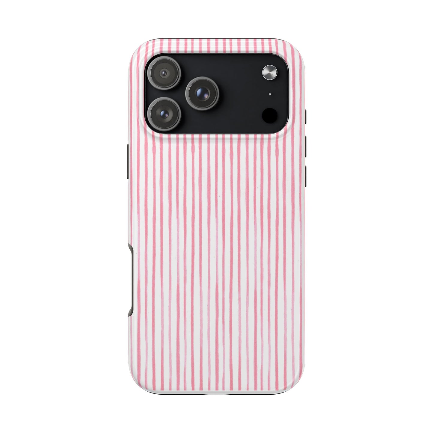 Candy Stripe White / Pink Phone Case