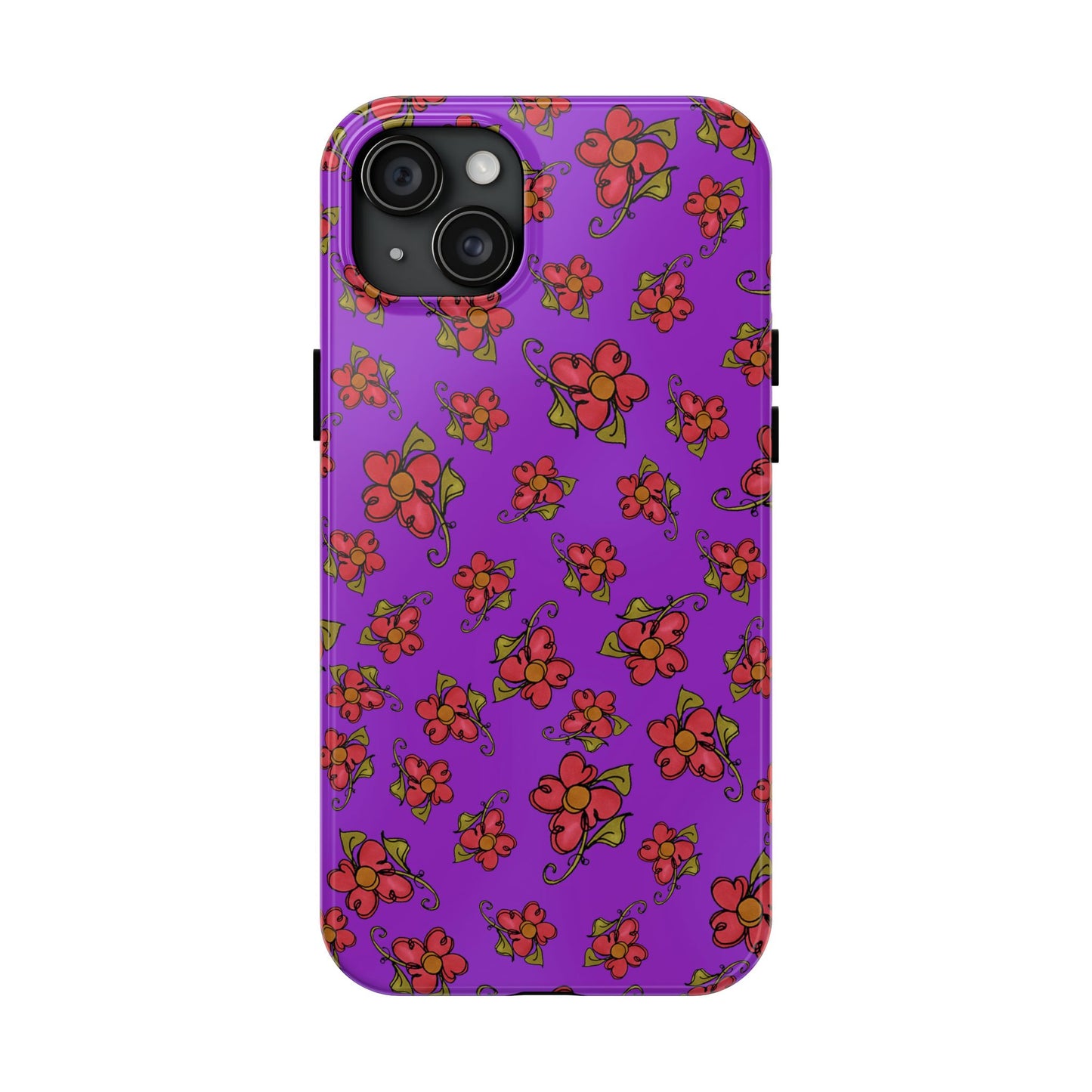 Daisy Caper Purple Phone Case