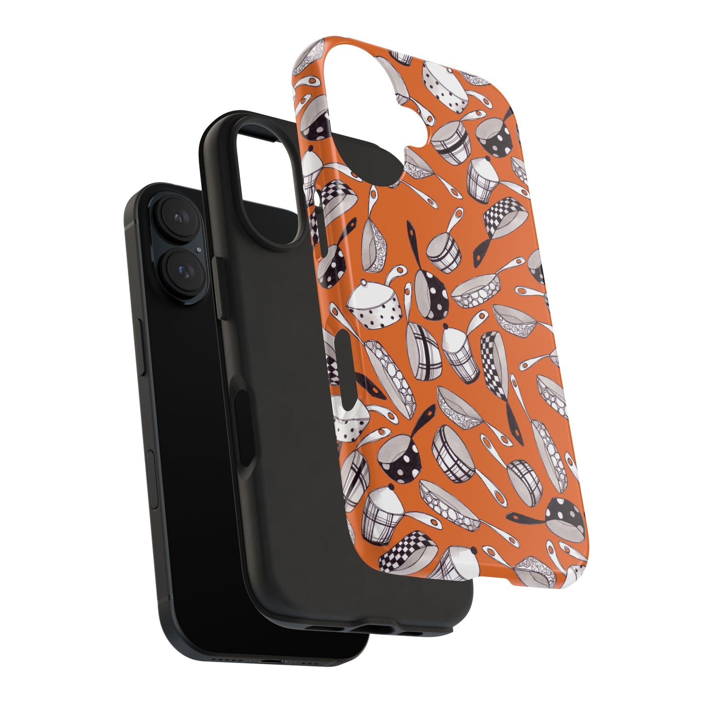 Pots & Pans Flyin' Orange Phone Case