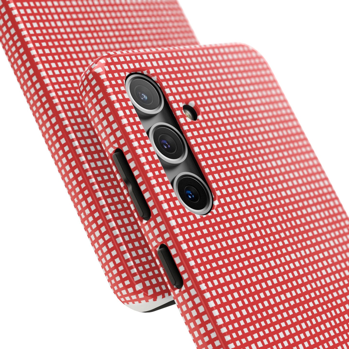 Chipper Check Red Phone Case