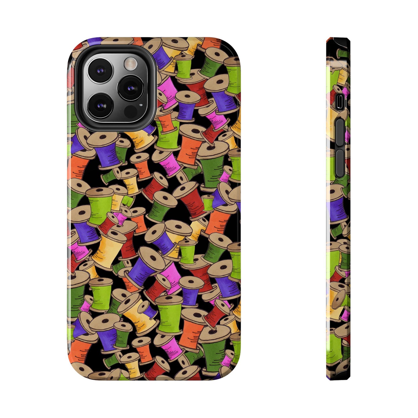 Spoolopoly Black Phone Case