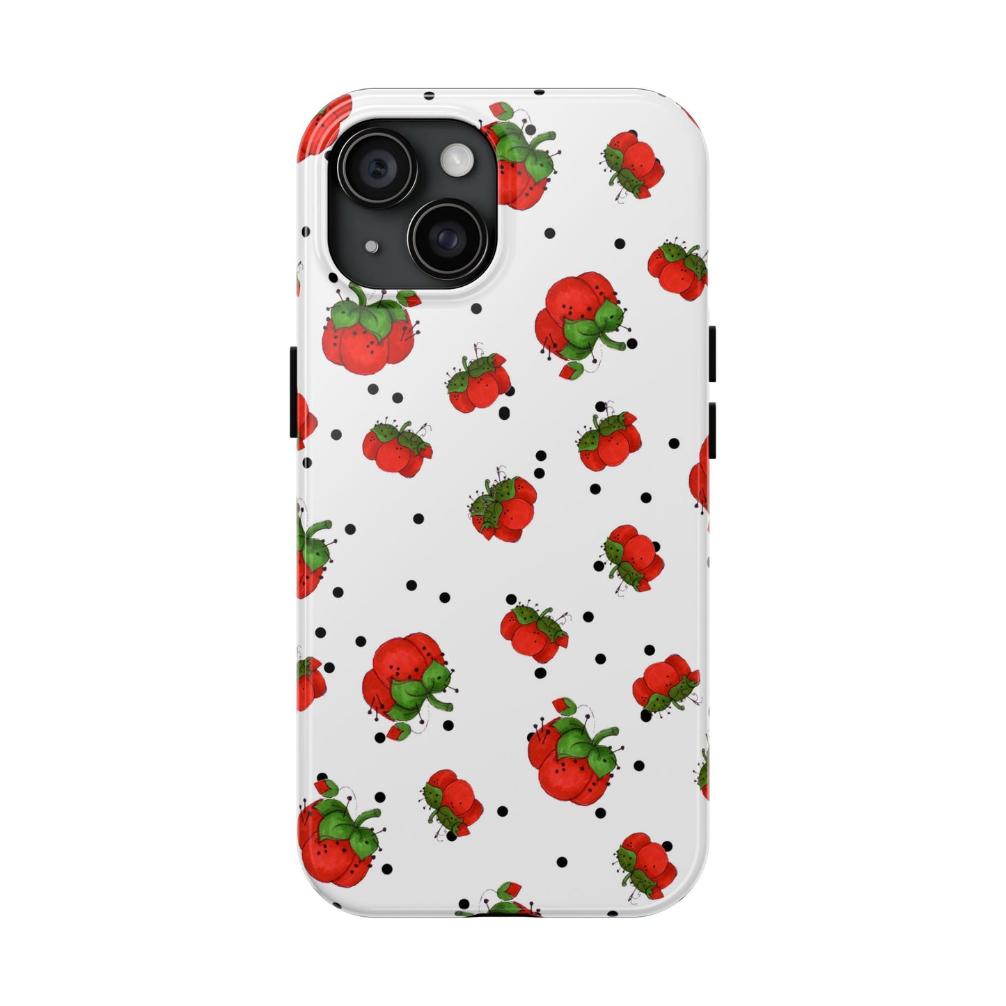 Pin Dots White Phone Case