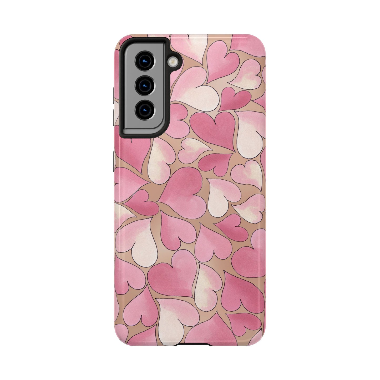 Hearts Malt Phone Case