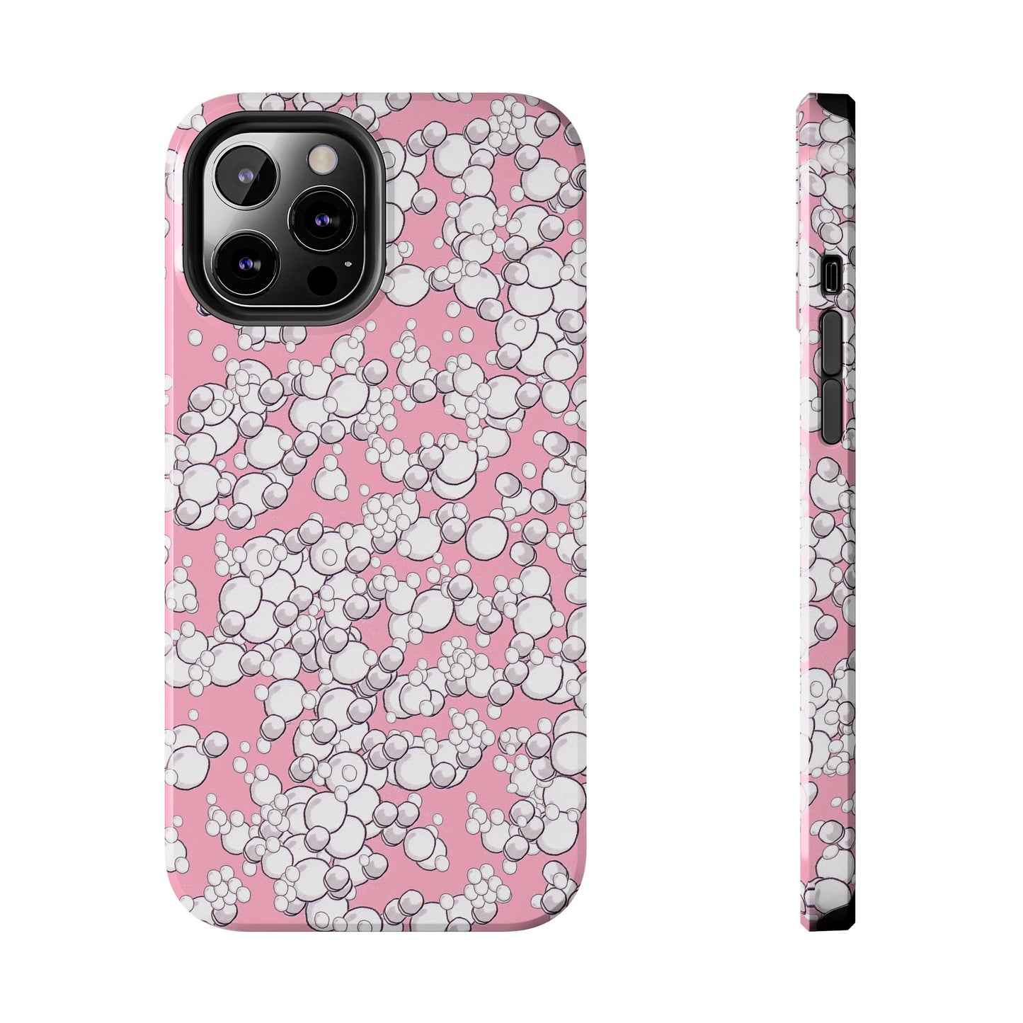 Bubble Dots Pink Phone Case